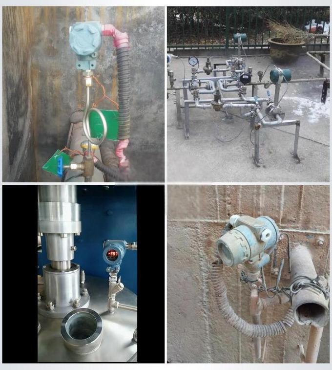 중국 제조사 2088 호싱 디스플레이 4-20mA RS485 HART 스마트 디프루스 실리콘 압력 송신기 4