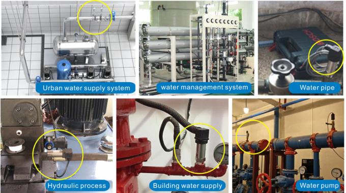 0~600bar 압력 범위 분산 실리콘 오일 압력 센서 RPT202 0.5-4.5V 출력 및 CE RoHS 인증 3