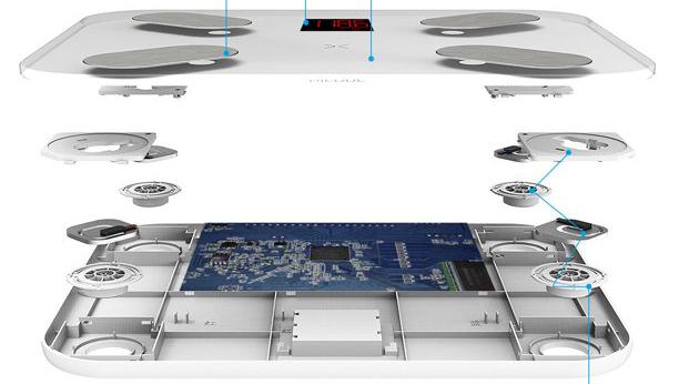 디지털 부엌 스케일 작은 무게 센서 10kg 로드 셀 센서 높은 정확성 6