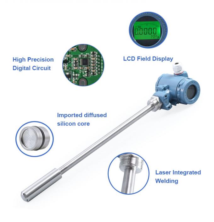 고성능 0-10v 레벨 송신기와 액체 레벨 표시기 액체 레벨 미터 2