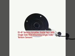 RJ-4F 센싱 증폭기 단일 측면 벽 장착 단일 롤러 긴장 센서와 함께 섬유 가닥